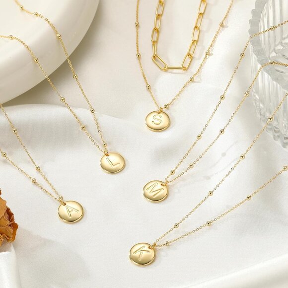 Hypoallergenic Layered Gold Necklace - Stylish Gift for Women, Teens & Kids - Picture 7 of 7